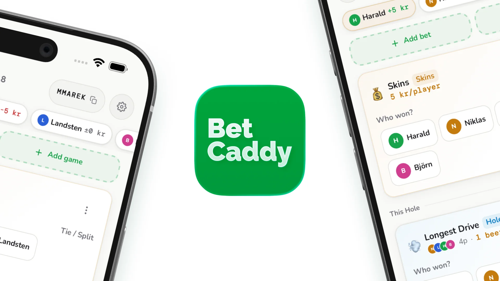 BetCaddy — the golf betting app